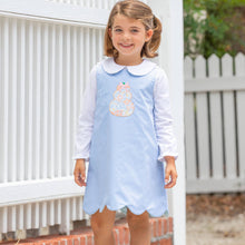 Load image into Gallery viewer, Girls Reversible Jumper - Pumpkin / Santa: 4T