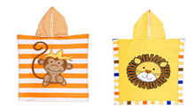 Load image into Gallery viewer, Kids UPF50+ Reversible Cover-Up - Monkey/Lion
