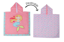 Load image into Gallery viewer, Kids UPF50+ Reversible Cover-Up - Mermaid/Naarwhale