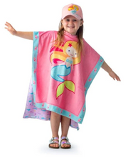 Load image into Gallery viewer, Kids UPF50+ Reversible Cover-Up - Mermaid/Naarwhale