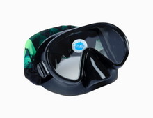 Load image into Gallery viewer, Green Fusion Swim Mask