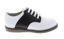 Load image into Gallery viewer, Footmates Cheer Black/White Oxford