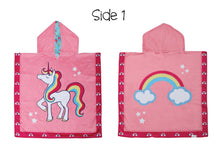 Load image into Gallery viewer, Kids UPF50+ Cover-Up - Unicorn/Tropical