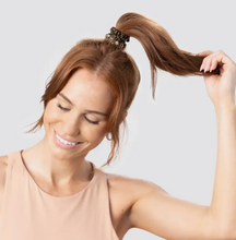 Load image into Gallery viewer, 6pc Satin Scrunchies - Eucalyptus