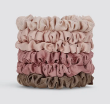 Load image into Gallery viewer, 6pc Satin Scrunchies - Terracotta