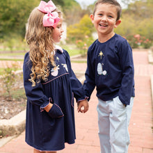 Load image into Gallery viewer, Girls Applique Nativity Dress
