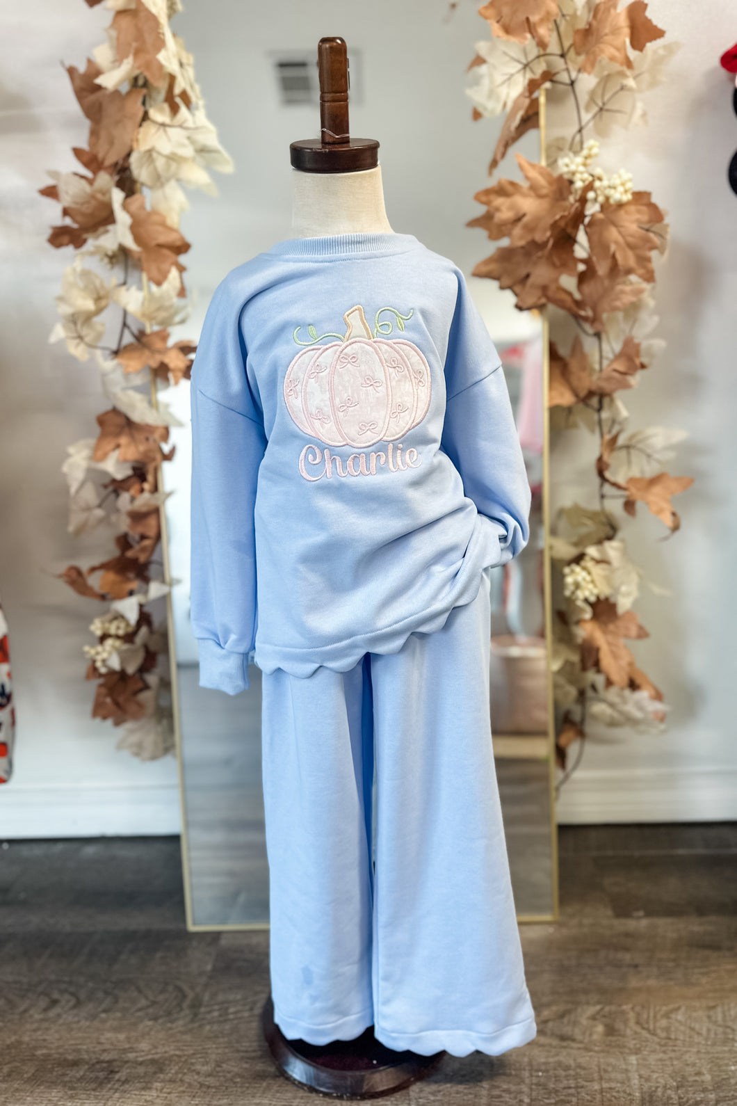Toddler Scallop Lounge Set