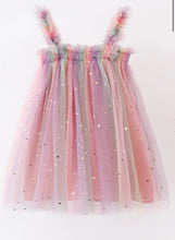 Load image into Gallery viewer, Tank Tulle Star Dress
