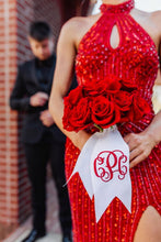 Load image into Gallery viewer, Ribbon Homecoming Bouquet Sash
