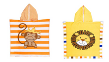 Load image into Gallery viewer, Kids UPF50+ Reversible Cover-Up - Monkey/Lion
