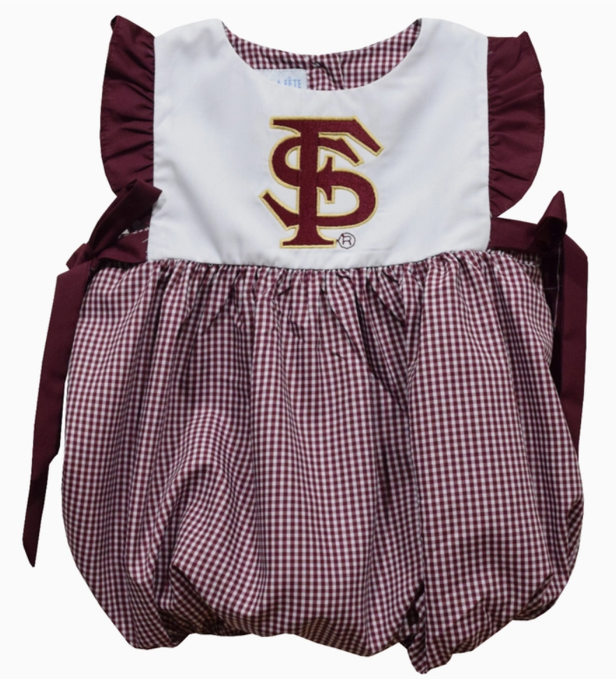 FSU Gingham Bubble