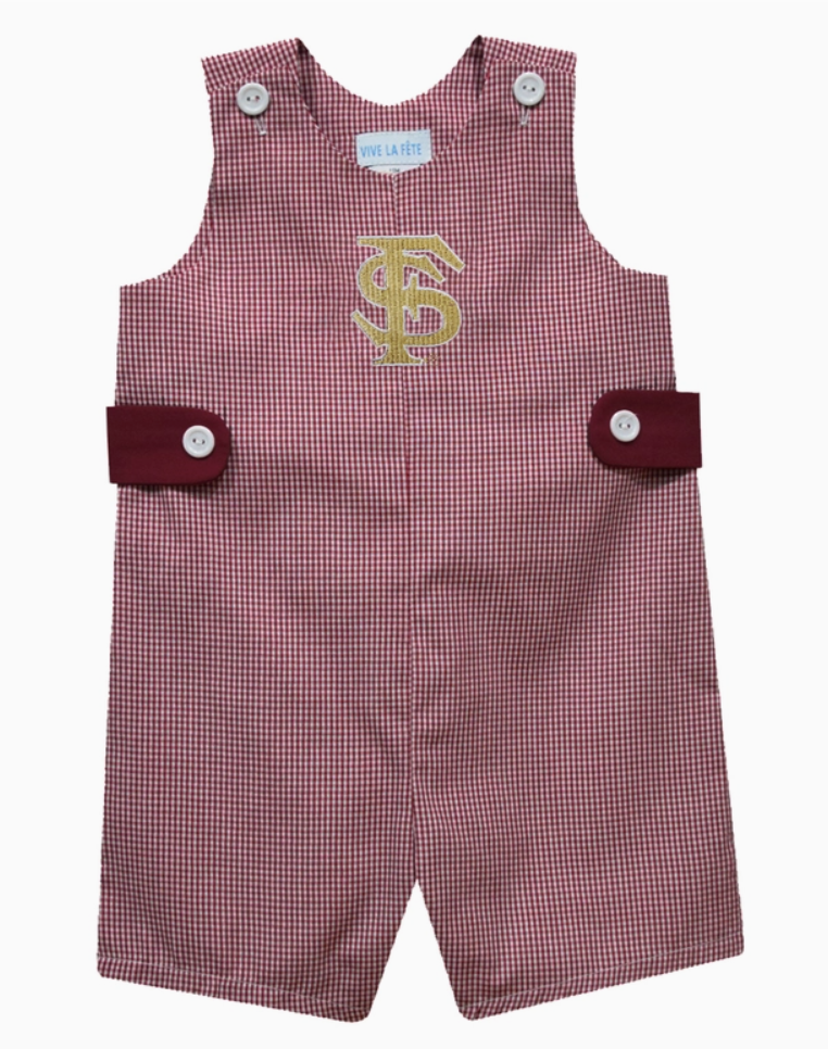 FSU Gingham Jon Jon