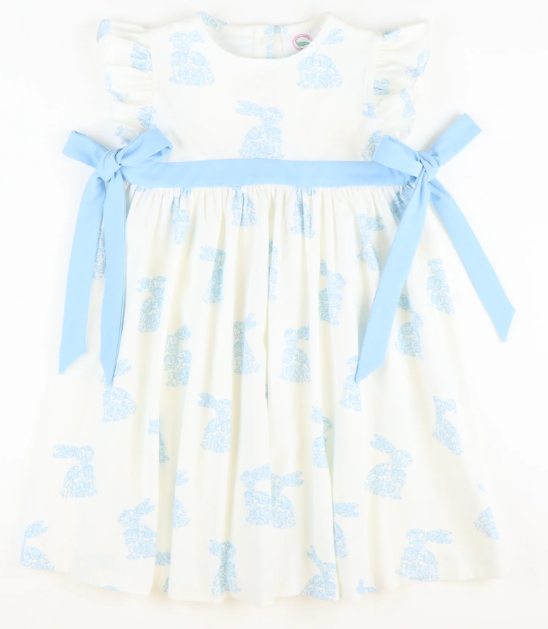 Pre Order Chinoiserie Bunnies Knit Dress