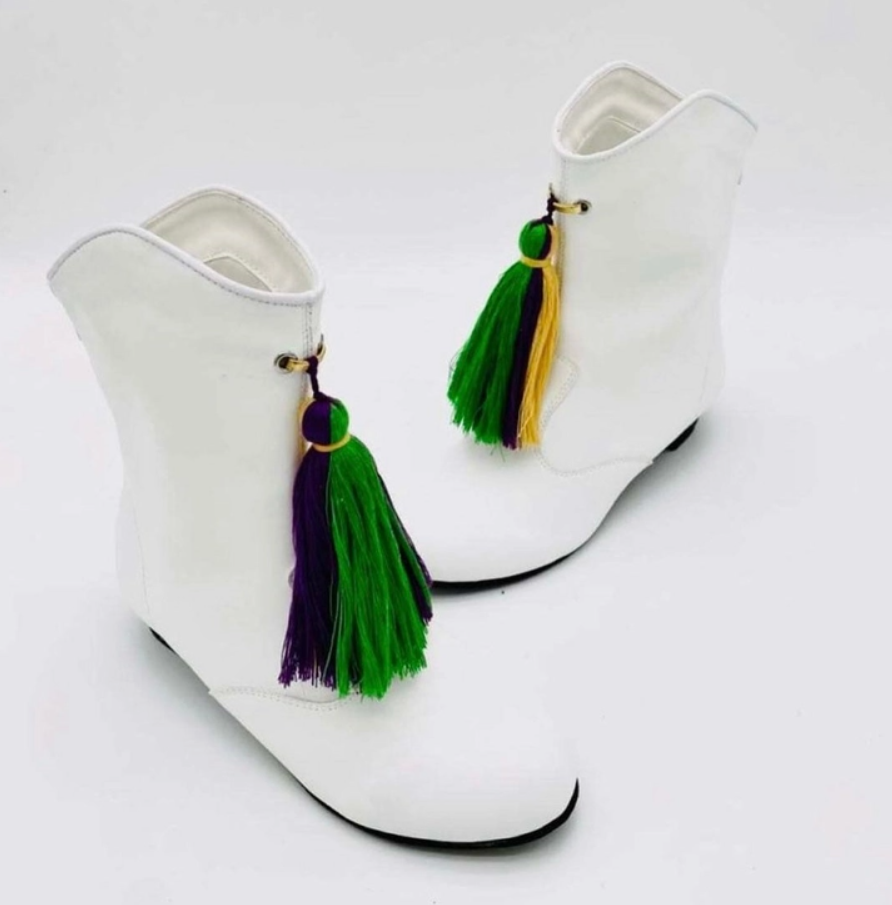 Heeled Marching Boots