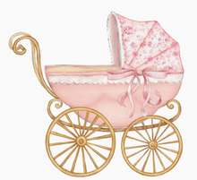 Load image into Gallery viewer, Baby Girl Carriage Door Hanger
