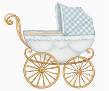 Load image into Gallery viewer, Baby Boy Carriage Door Hanger
