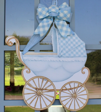 Load image into Gallery viewer, Baby Boy Carriage Door Hanger
