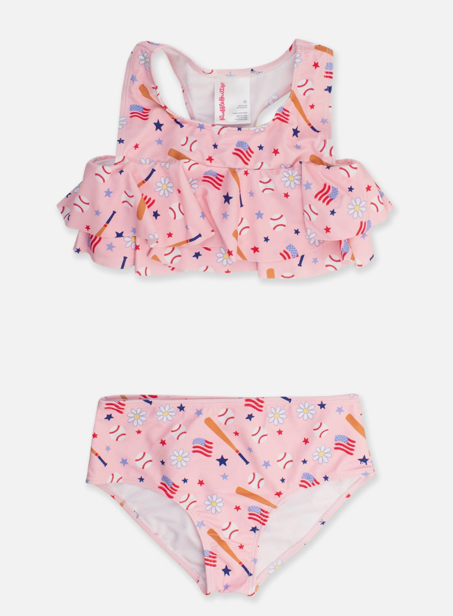 Tween Play Ball Flounce Bikini