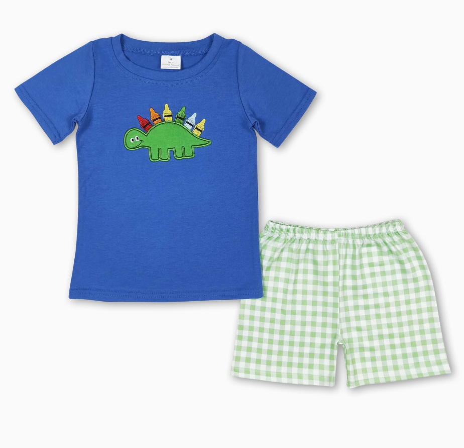 Dino Crayon Short Set (Copy)