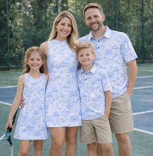 Load image into Gallery viewer, Mobile Print Twirl Dress
