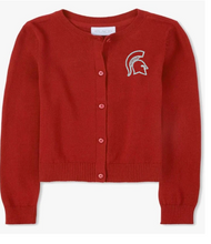 Load image into Gallery viewer, Red School Cardigan
