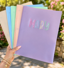 Load image into Gallery viewer, Embroidered School Folders
