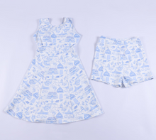 Load image into Gallery viewer, Mobile Print Women's Dress
