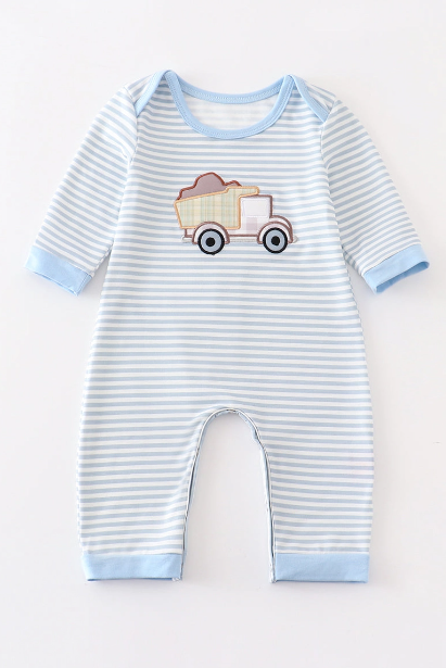 Truck Applique Romper