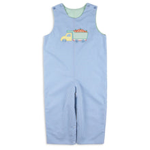 Load image into Gallery viewer, Boys Reversible Longall - Pumpkin Truck / Santa
