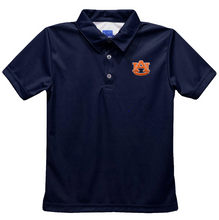 Load image into Gallery viewer, Auburn Navy Polo
