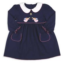 Load image into Gallery viewer, Girls Applique Nativity Dress
