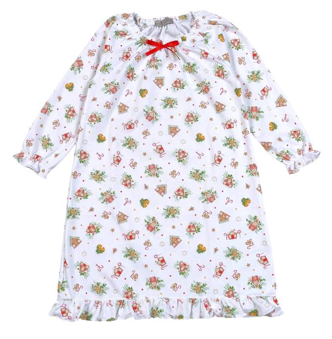 Gingerbread Pima Nightgown