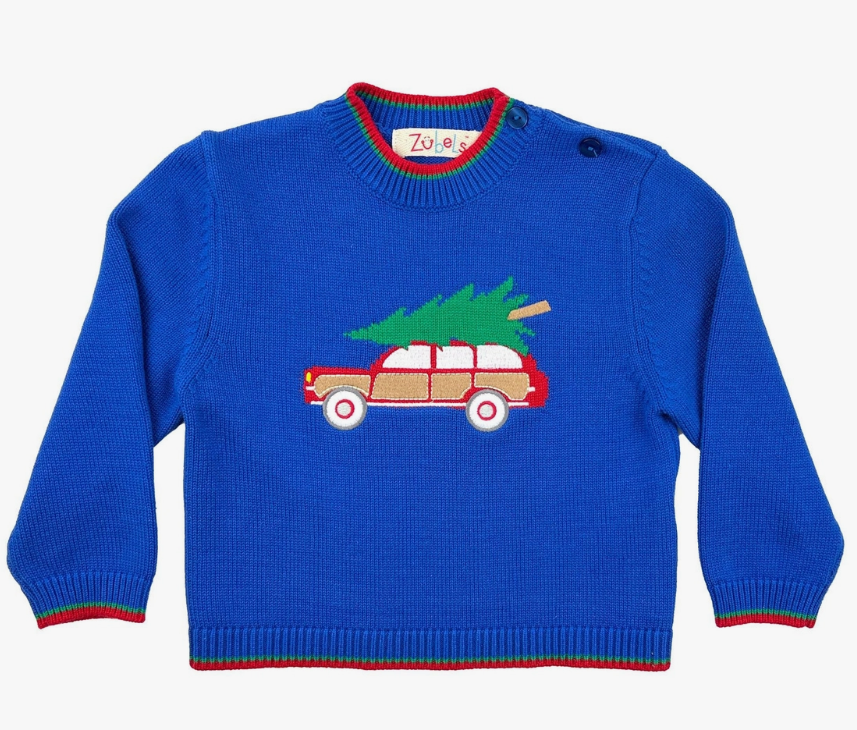 Christmas Car Sweater