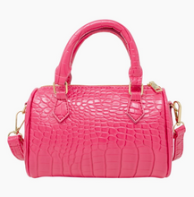 Load image into Gallery viewer, Crocodile Mini Duffle Purse
