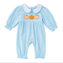 Load image into Gallery viewer, Pumpkin Applique Romper
