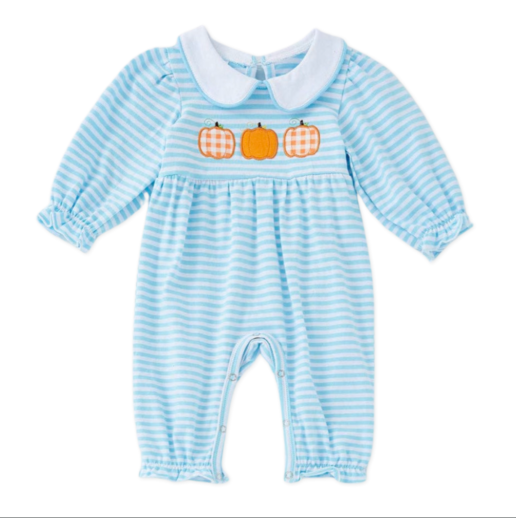 Pumpkin Applique Romper