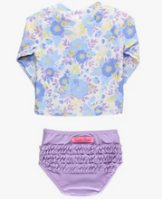 Load image into Gallery viewer, Pristine Blooms Rash Guard Set
