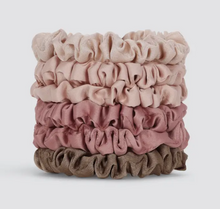 Load image into Gallery viewer, 6pc Satin Scrunchies - Terracotta
