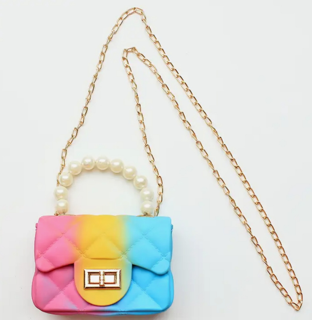 Rainbow Jelly Purse