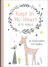 Load image into Gallery viewer, Kept in My Heart KJV Bible (Coral)

