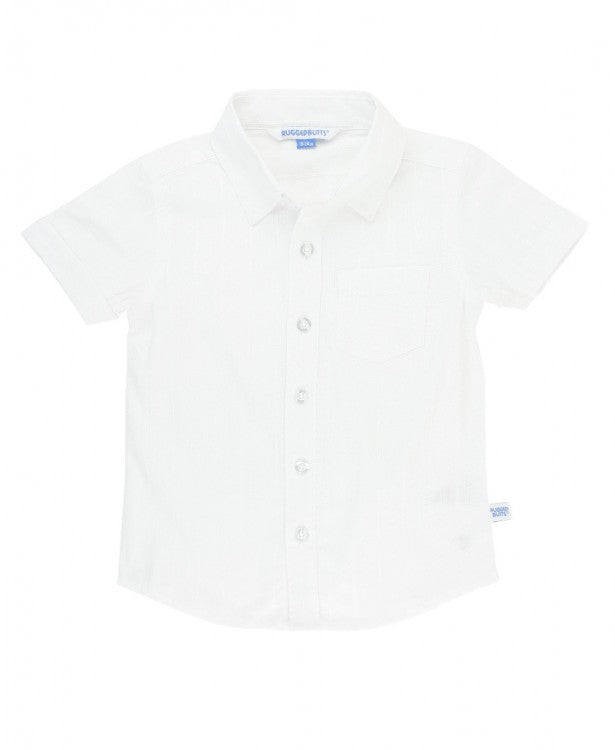 Dobby White Button Down