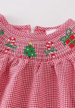 Load image into Gallery viewer, Christmas Gifts Smocked Dress
