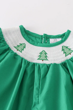 Load image into Gallery viewer, Christmas Tree Bubble Romper
