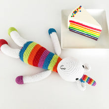 Load image into Gallery viewer, Rainbow Unicorn Rattle
