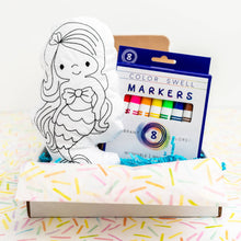 Load image into Gallery viewer, Mermaid Reusable Coloring Activity Kit
