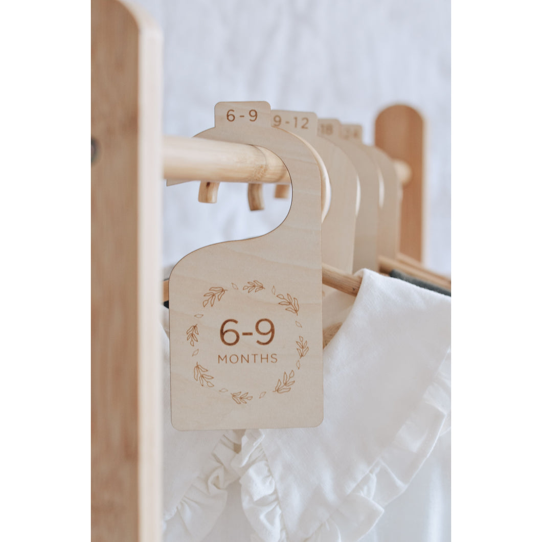 Baby Wooden Hanging Closet Dividers