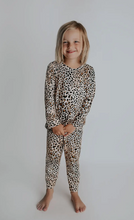 Load image into Gallery viewer, Leopard 2 Piece Jammies
