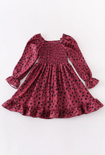 Load image into Gallery viewer, Leopard Smock Dress
