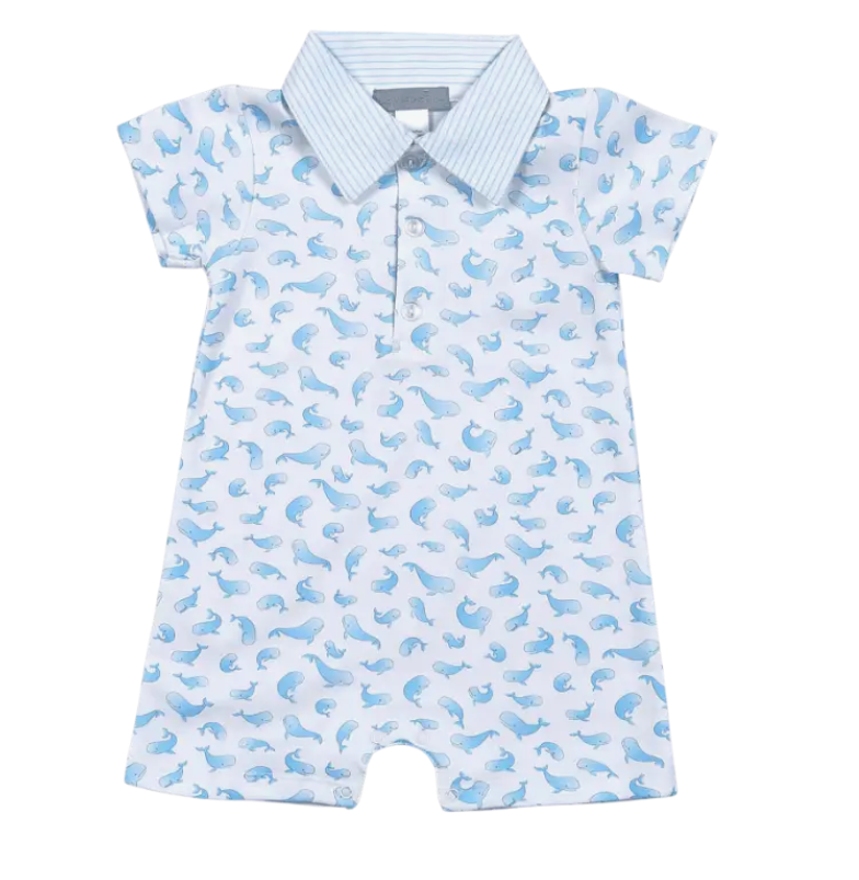 Pima Whale Romper